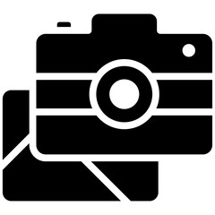 Phone Camera vector icon illustration of Party and Celebration iconset.