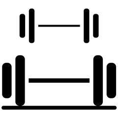 Workout vector icon illustration of Pilates iconset.