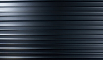 Close up of grey metal roof tiles, Gray metal background, Grey metal texture background with shiny metallic surface