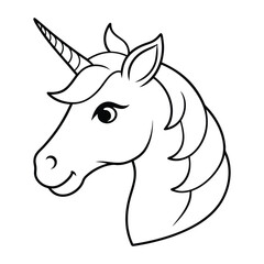 The Best  Unicorn Silhouette Vector Illustration