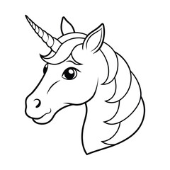 The Best  Unicorn Silhouette Vector Illustration
