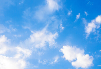 Abstract clouds background with blue sky background