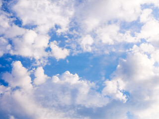 Obraz premium Abstract clouds background with blue sky background