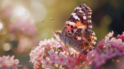 Close-up of a butterfly on a flower