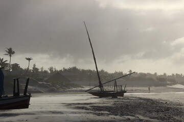 Praia do Guajiru, Trairi, Cear&aacute;, Brail