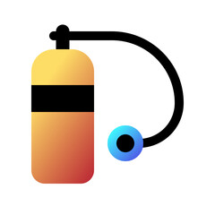 Editable oxygen tank vector icon. Part of a big icon set family. Perfect for web and app interfaces, presentations, infographics, etc