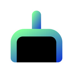Editable dustpan vector icon. Part of a big icon set family. Perfect for web and app interfaces, presentations, infographics, etc