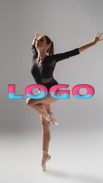 Shadow Logo Vertical Stories Opener for Social Media