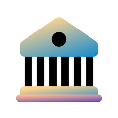 Editable bank, museum, library vector icon. Part of a big icon set family. Perfect for web and app interfaces, presentations, infographics, etc