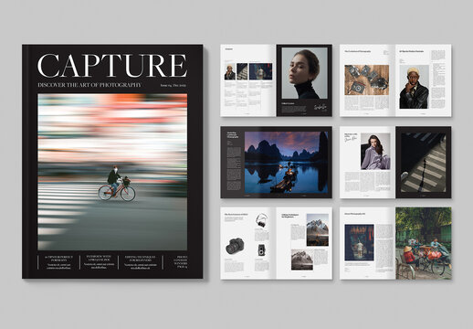 Photography Magazine Template