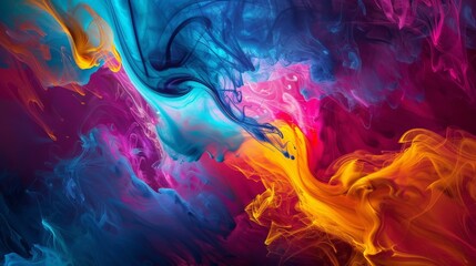 Abstract background with vibrant colors