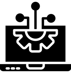 Digitalization vector icon illustration of Business Analytics iconset.