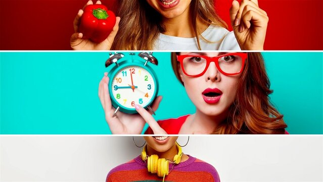 Split Screen Horizontal Shots 4 Media