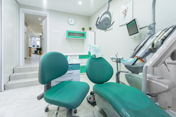 dental office, dental clinic, dentist chair