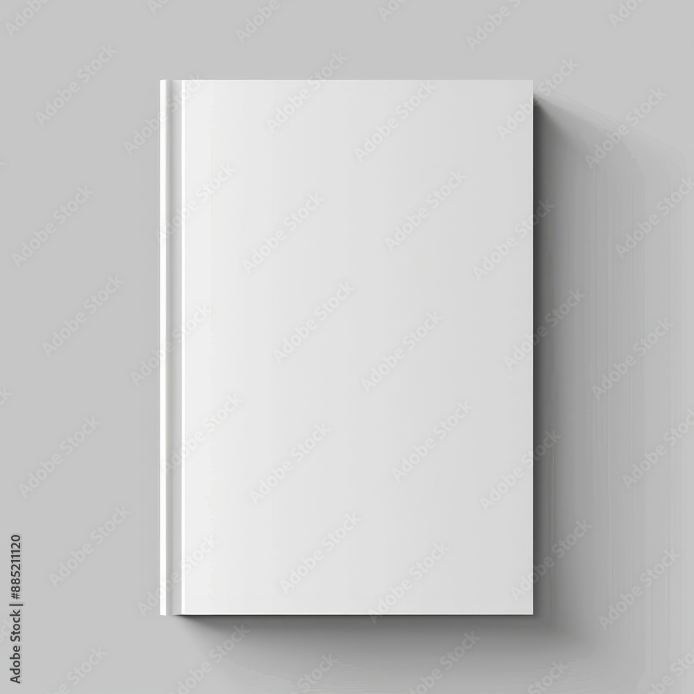 Aufkleber a mockup of an empty advertisement poster (banner) on a gray background in 3d.