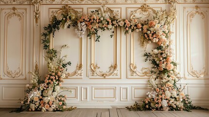 Elegant Floral Decor for a Wedding Ceremony or Special Event.