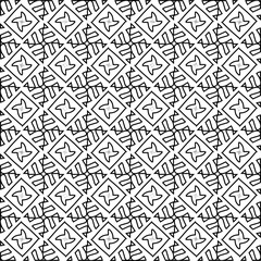 Repeat patterns.Abstract shapes from lines. Vector graphics for design, prints, decoration, cover, textile, digital wallpaper, web background, wrapping paper, clothing, fabric, packaging, cards.