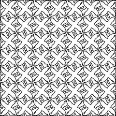 Repeat patterns.Abstract shapes from lines. Vector graphics for design, prints, decoration, cover, textile, digital wallpaper, web background, wrapping paper, clothing, fabric, packaging, cards.