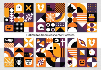 Halloween Patterns & Backgrounds