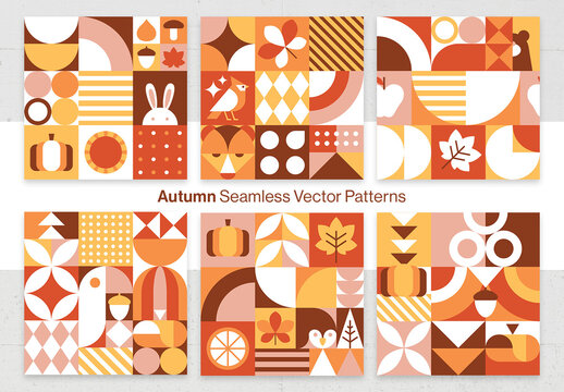 Autumn Patterns & Backgrounds
