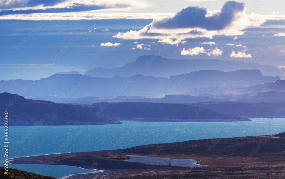 Poster Lake in Patagonia