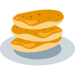 Pancake Illustration