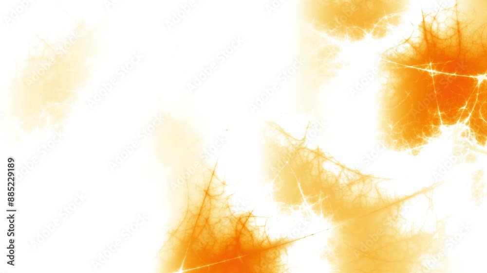 Leinwandbilder abstract looping 4k video. seamless abstract wavy psychedelic background for loop playback. fire ene