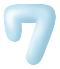 font number 0,1,2,3,4,5,6,7,8,9