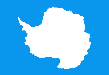 Antarctica  flag illustrator country flags
