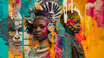 Africa Day background design photo background
