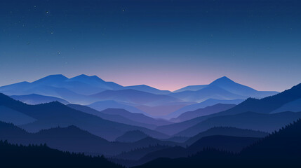 Fototapeta premium landscape in the morning