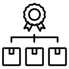 Quality Framework  Icon Element For Design