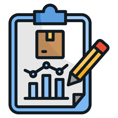 Data Reporting  Icon Element For Design