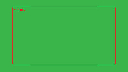 Green screen background, VFX motion tracking markers. Art design green screen backdrop template. Abstract concept video footage replacement tracking markers element. Full HD 4k.