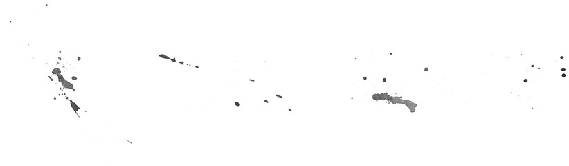 Black Ink Splashes Stain 2