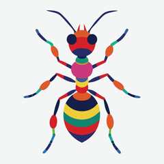 Colorful Ant Royalty-Free Photos and vector