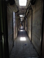 Closed Doors Of Bazaar