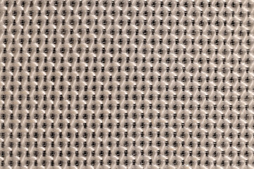 beige fabric thread net extreme macro photography square shape background concept template close up material