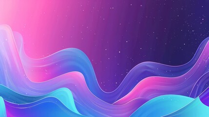 Obraz premium Creative gradient futuristic background --ar 16:9 Job ID: 6fd810f5-599a-4a66-a8c9-9726f5ab135f
