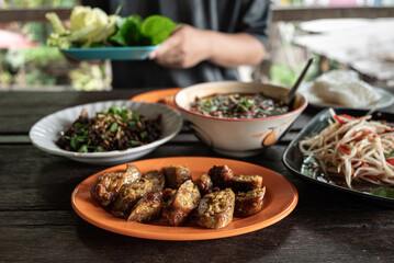 Local Northern Thai food, Tradition food