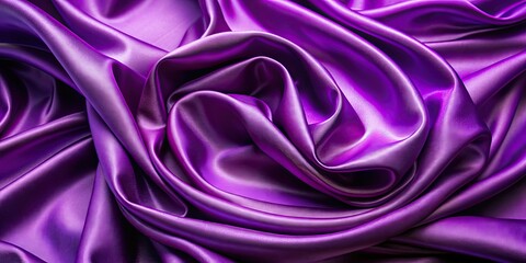 Obraz premium Purple silk background with a vibrant solid lilac color, creating a bright and eye-catching image , purple, silk, background