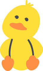 duck cute animal children illustration