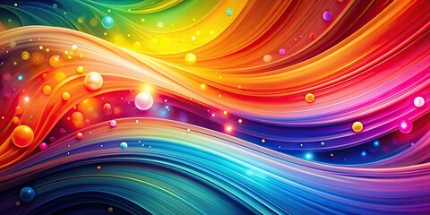 Fototapeta premium Colorful abstract background with vibrant colors blending together seamlessly, colorful, abstract, background, vibrant, colors