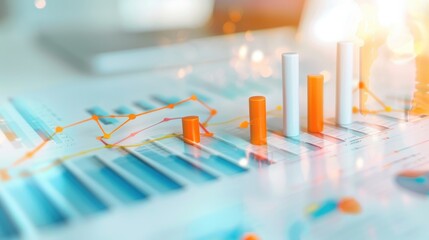 Bar chart height, bars and frequency, categories, emphasizing comparative analysis focus on, theme on clarity, realistic, manipulation, business presentation backdrop