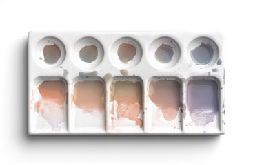 Palette with Colorful Watercolor 4