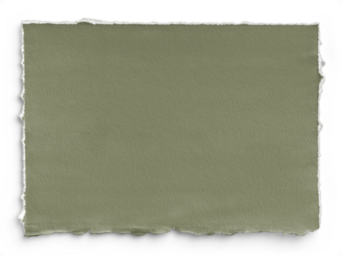 Sage Deckled Edge 7x5 Paper