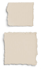 Vintage Deckled Edge Square Paper 4