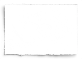 White Deckled Edge Landscape A4 Paper 1