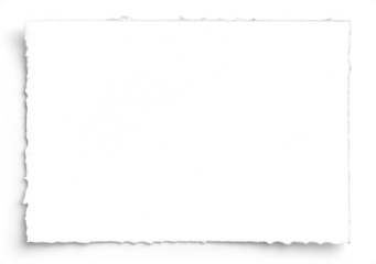 White Deckled Edge Landscape A4 Paper 2