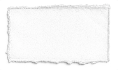 White Deckled Edge Landscape Paper 2